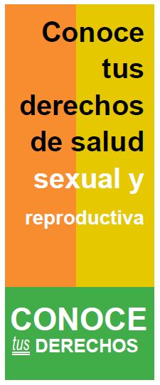 Sexual Reproductive Rights Handout (Spanish) - click to download pdf