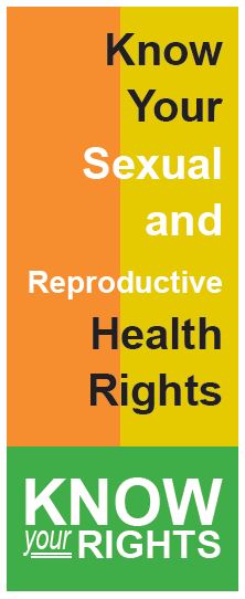 Sexual Reproductive Rights Handout (English) - click to download pdf