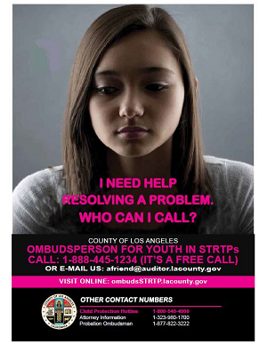 Ombudsperson For Youth in STRTPs Poster 4