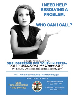 Ombudsperson For Youth in STRTPs Poster 6